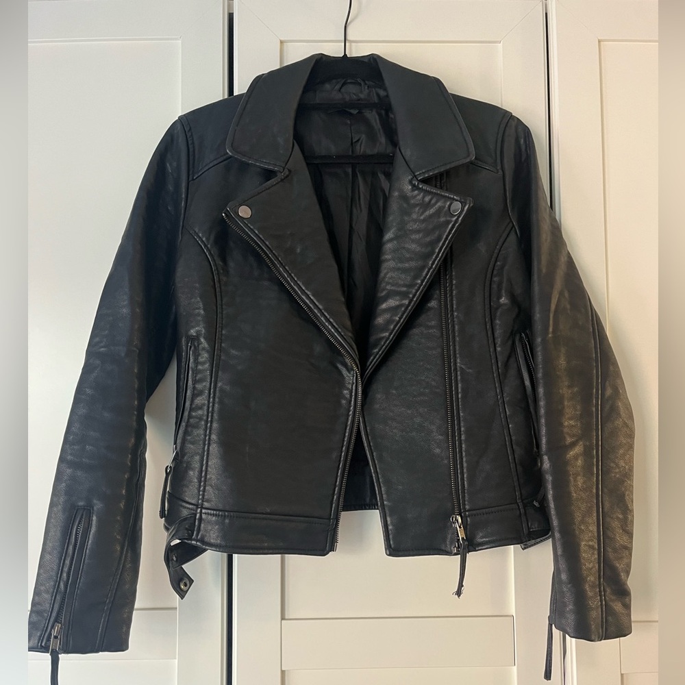 Classic Black Leather Jacket